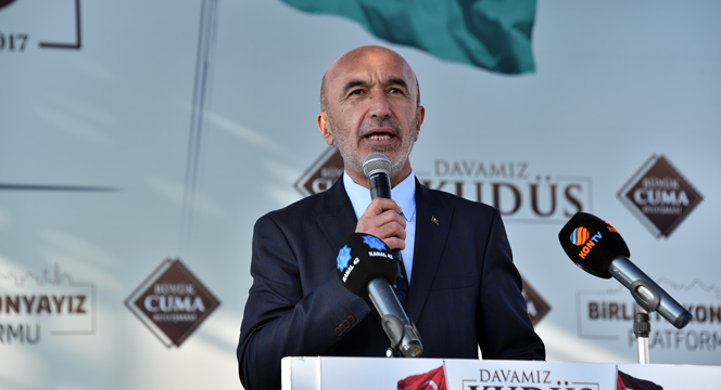 On Binlerce Konyalı 'Davamız Kudüs' Dedi