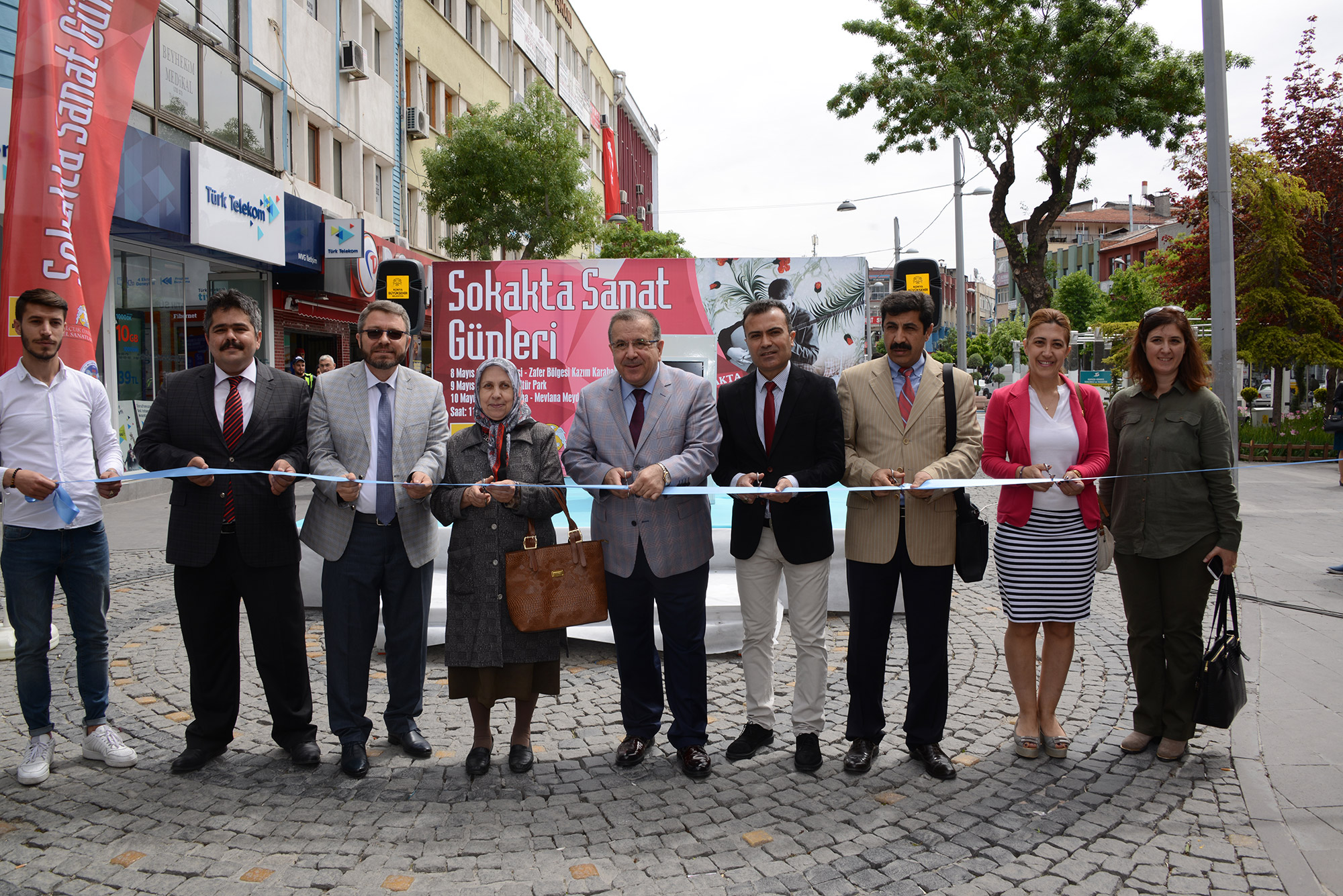 Sokakta Sanat Günleri Başladı