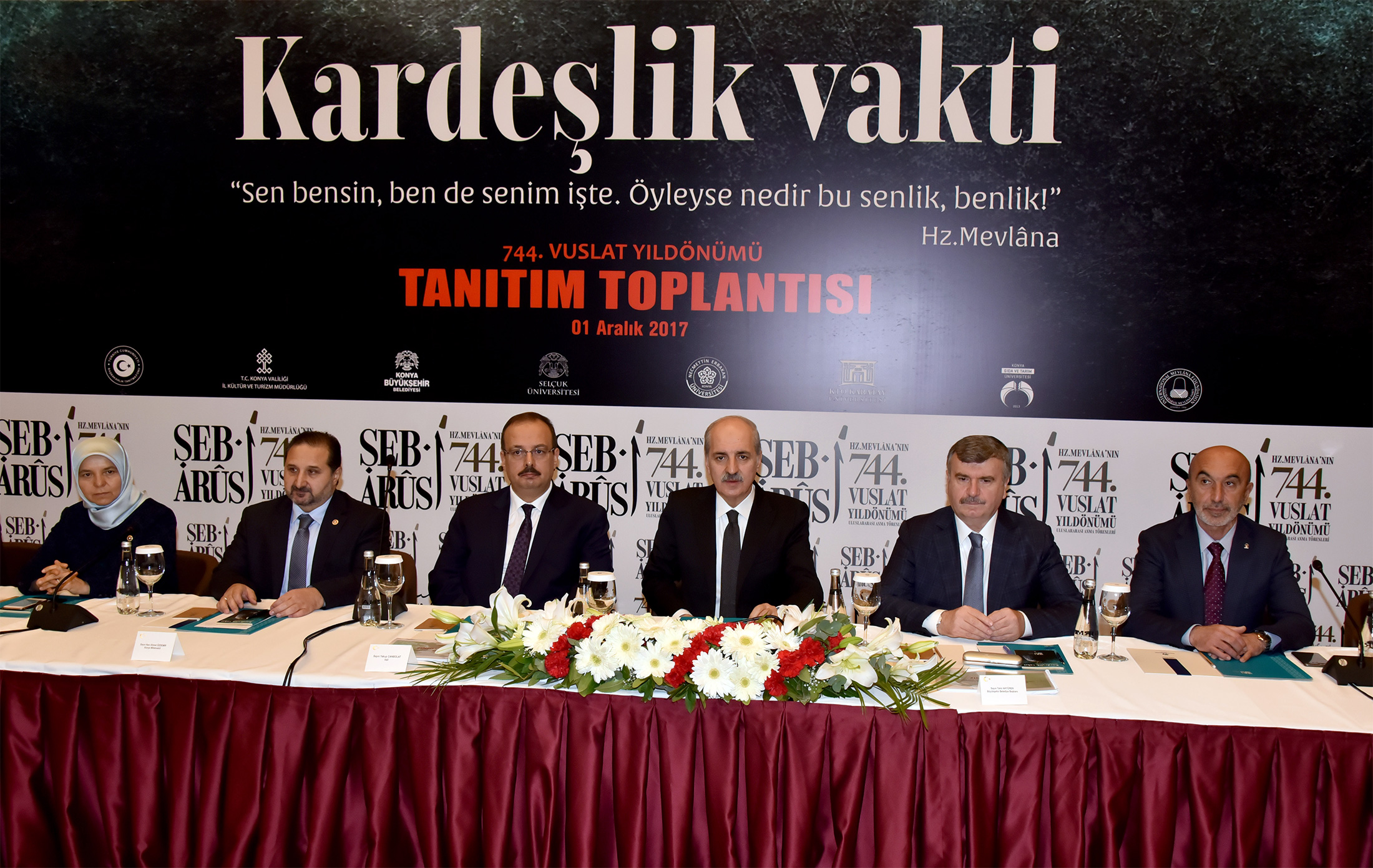 Kültür ve Turizm Bakanı Numan Kurtulmuş Konya'da