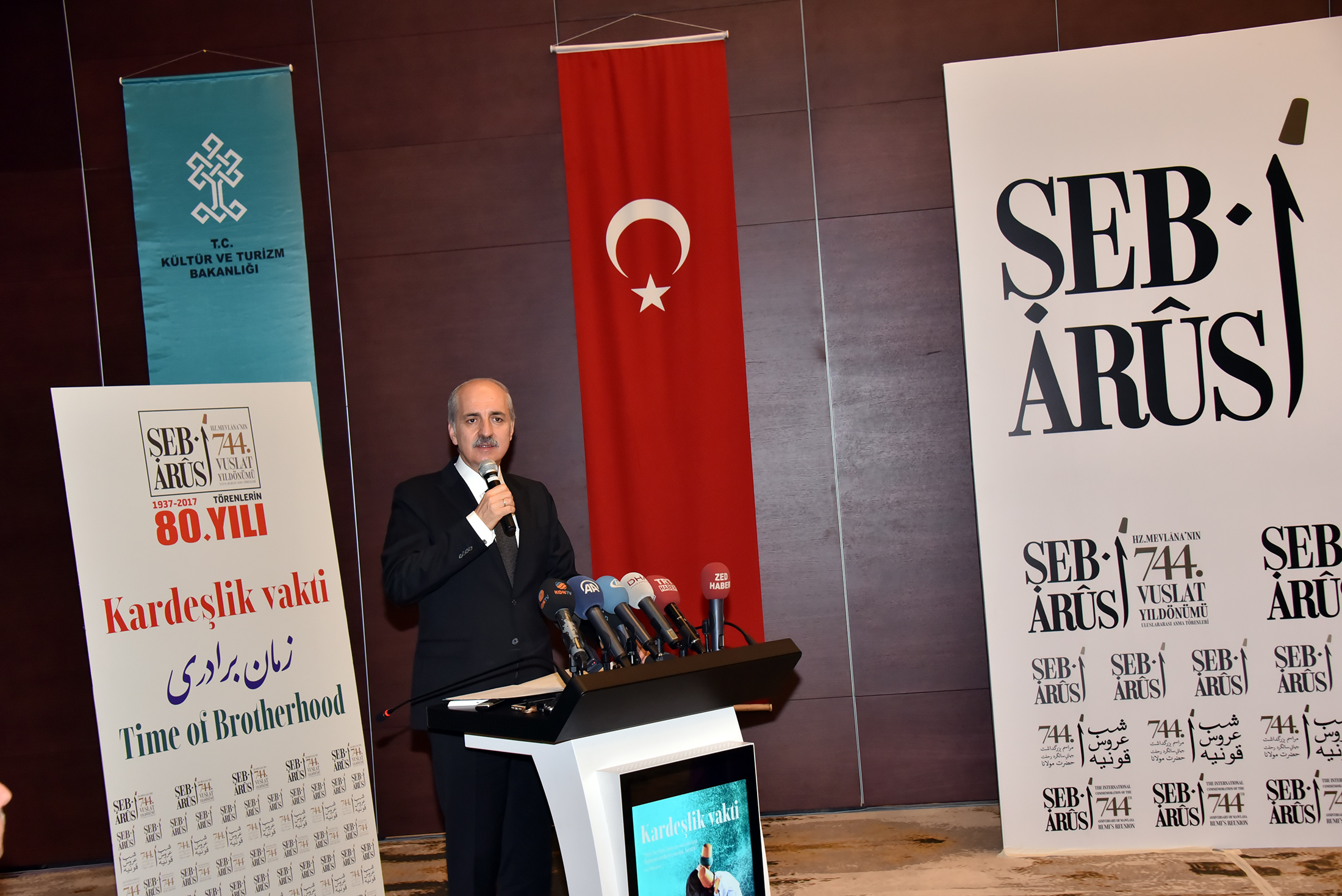 Kültür ve Turizm Bakanı Numan Kurtulmuş Konya'da