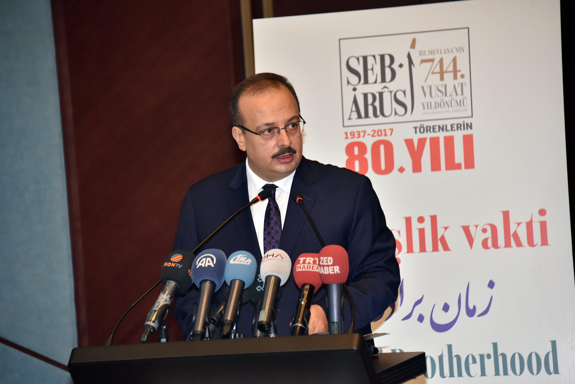 Kültür ve Turizm Bakanı Numan Kurtulmuş Konya'da