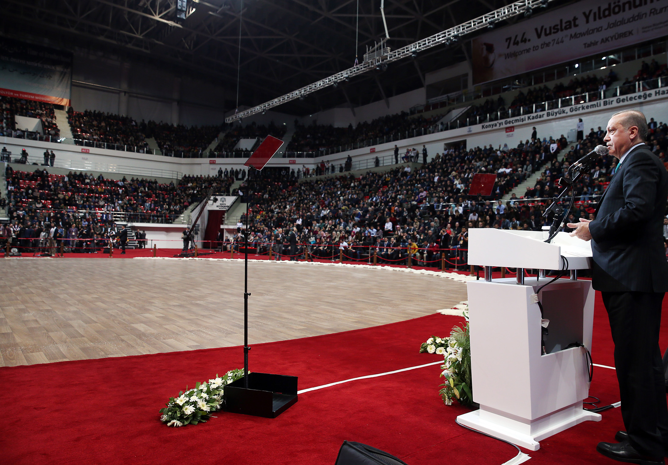 Cumhurbaşkanı Recep Tayyip Erdoğan Şeb-İ Arus'a Katıldı