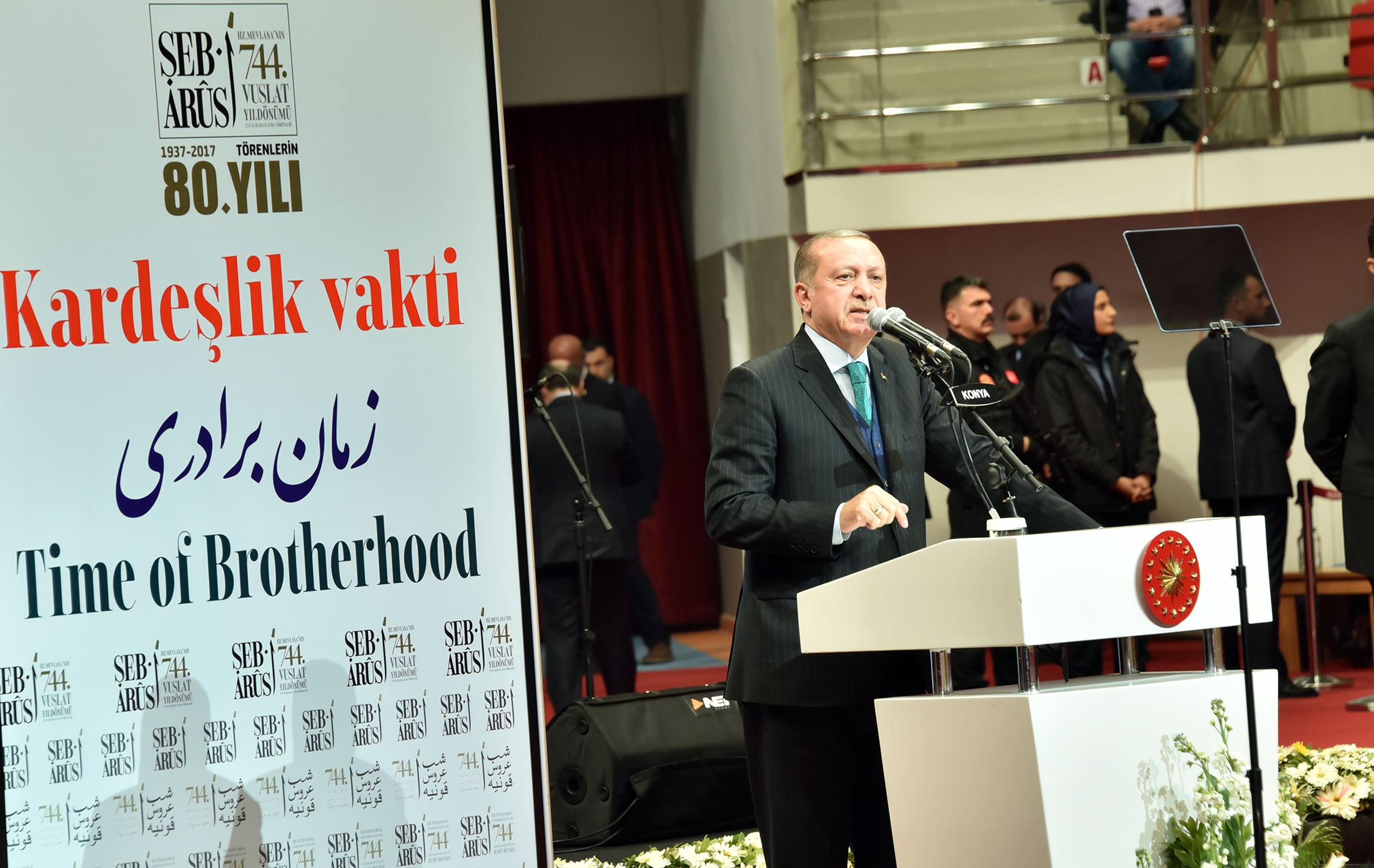 Cumhurbaşkanı Recep Tayyip Erdoğan Şeb-İ Arus'a Katıldı