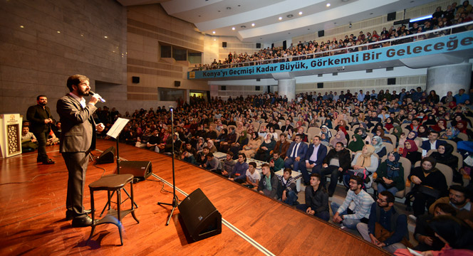 Serdar Tuncer Konyalı Gençlerle Buluştu