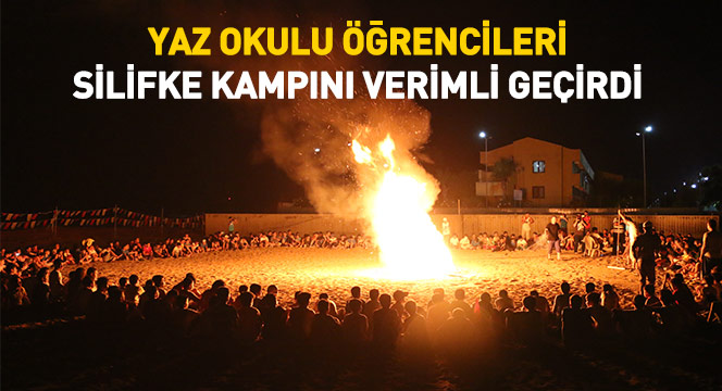 Yaz Okulu Öğrencileri Silifke Kampını Verimli Geçirdi