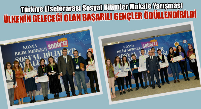 Ülkenin Geleceği Olan Başarılı Gençler Ödüllendirildi