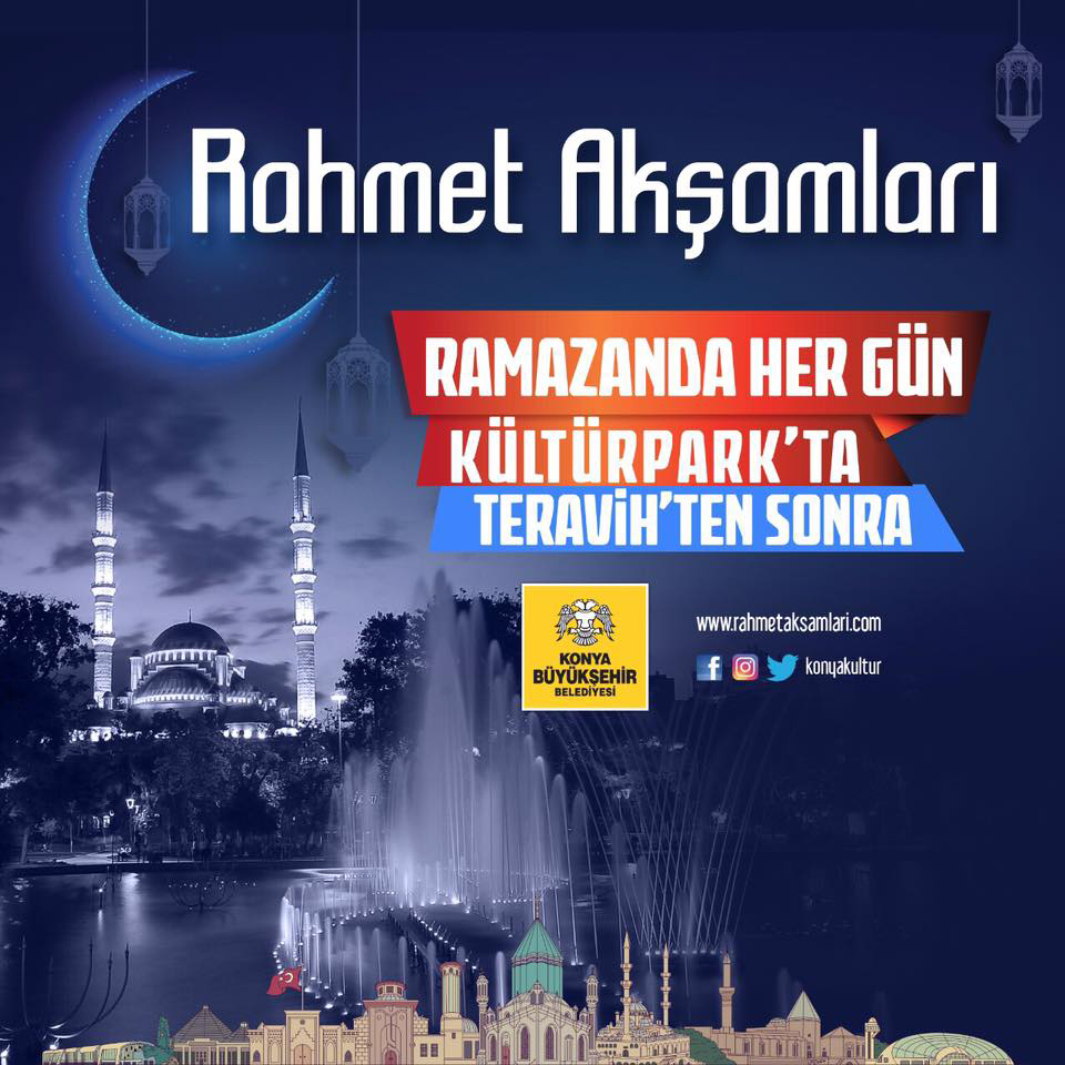 Konya'da Ramazan Coşkusu İlk Teravihle Başladı