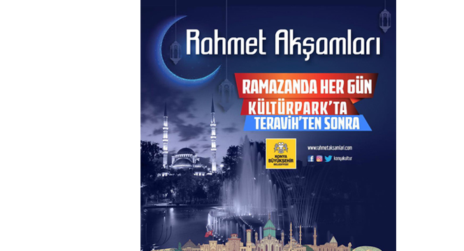 Konya'da Ramazan Coşkusu İlk Teravihle Başladı