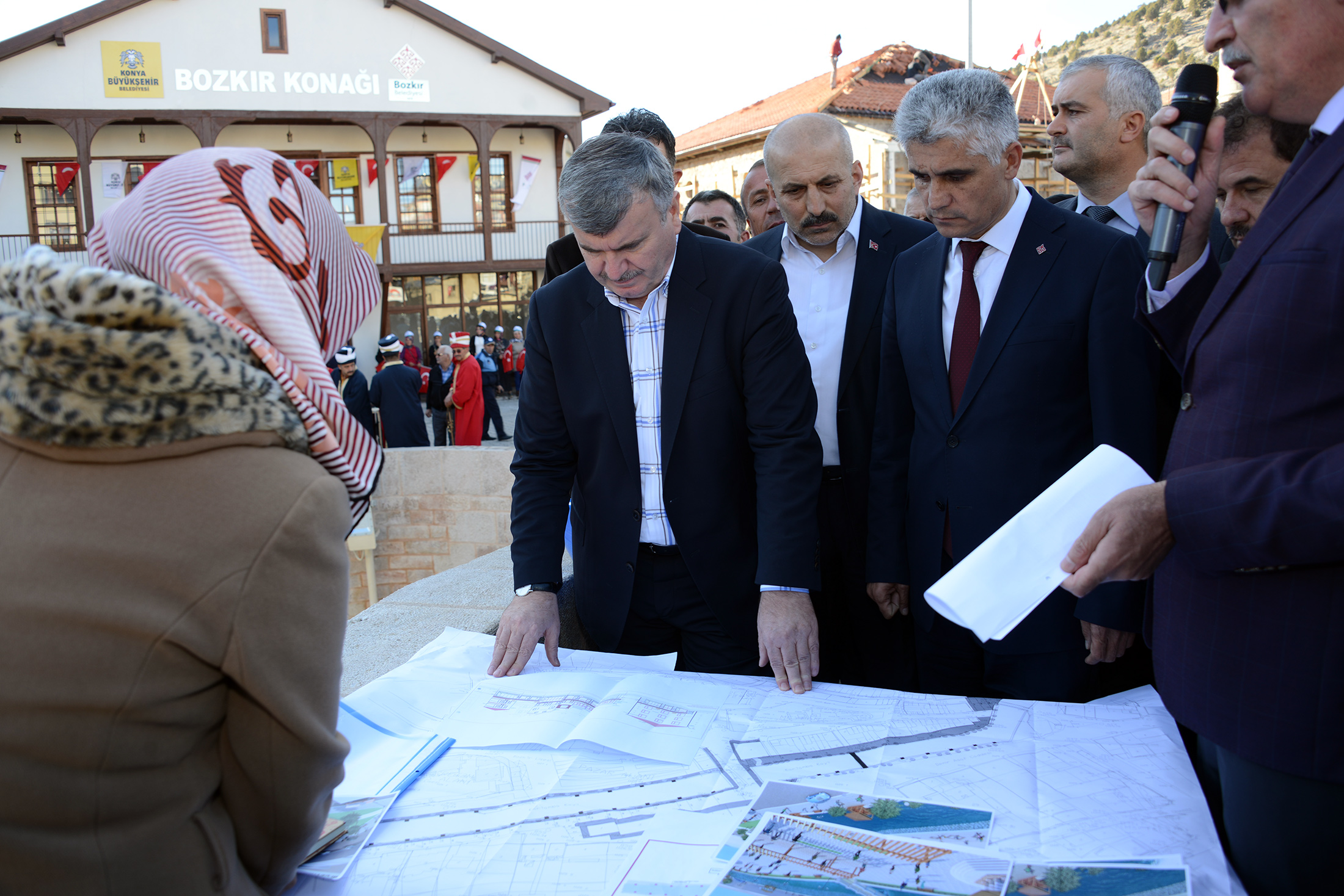 Başkan Akyürek, Bozkır Yatırımlarını Yerinde İnceledi