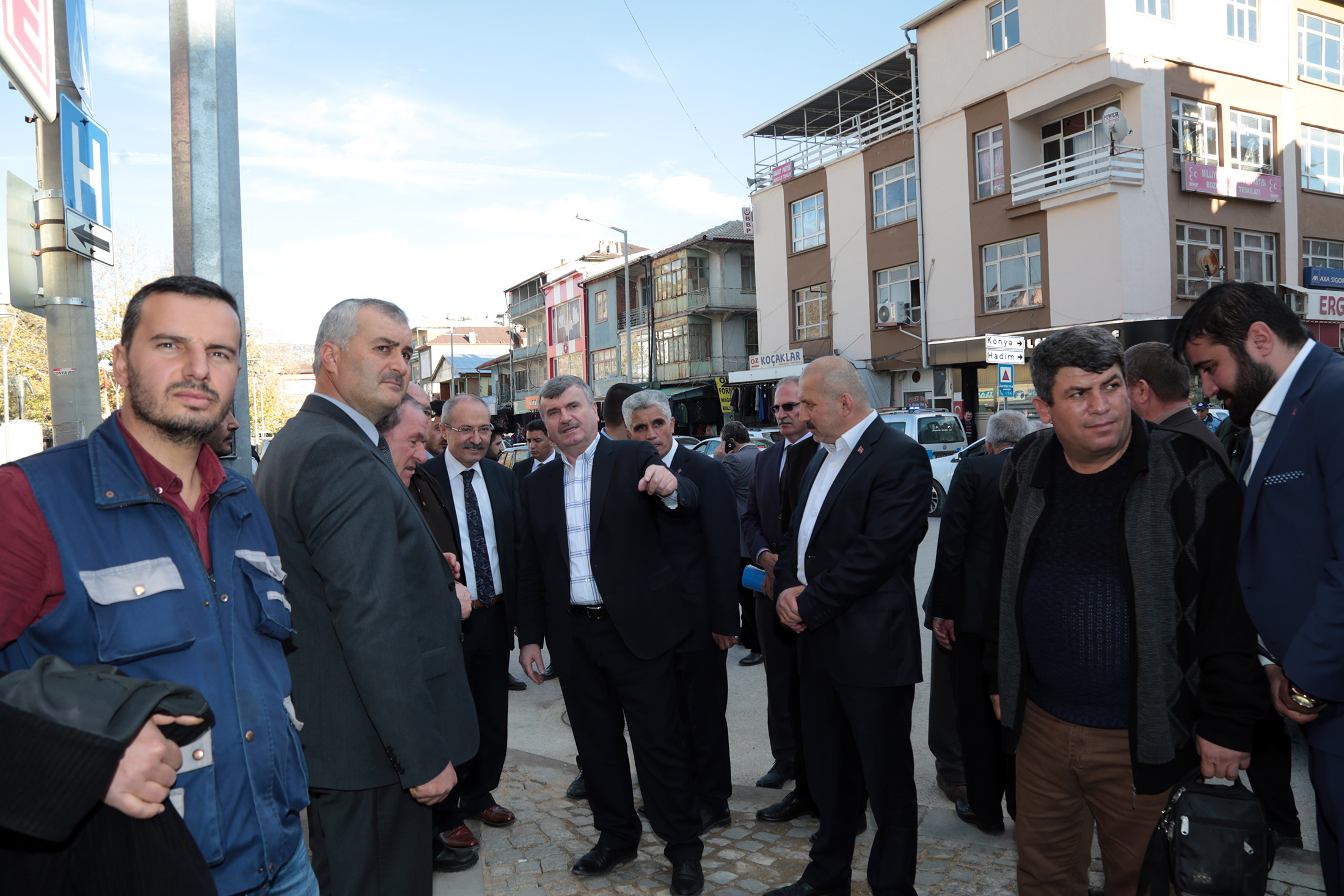 Başkan Akyürek, Bozkır Yatırımlarını Yerinde İnceledi