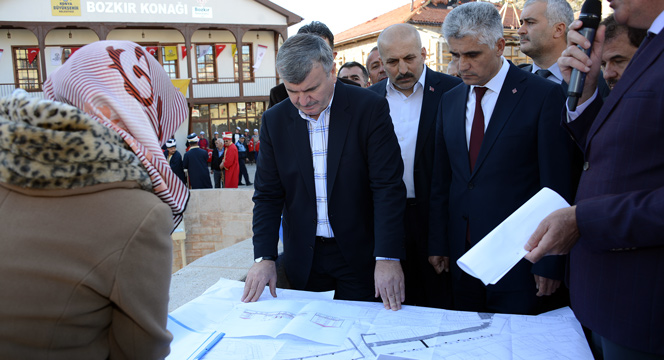 Başkan Akyürek, Bozkır Yatırımlarını Yerinde İnceledi