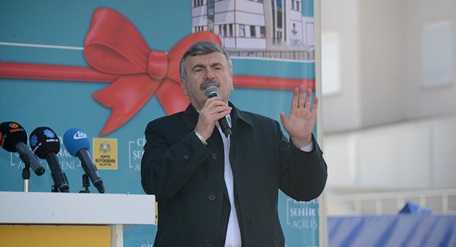 Başkan Akyürek Cihanbeyli Şehir Konağı'nın Açılışını Yaptı