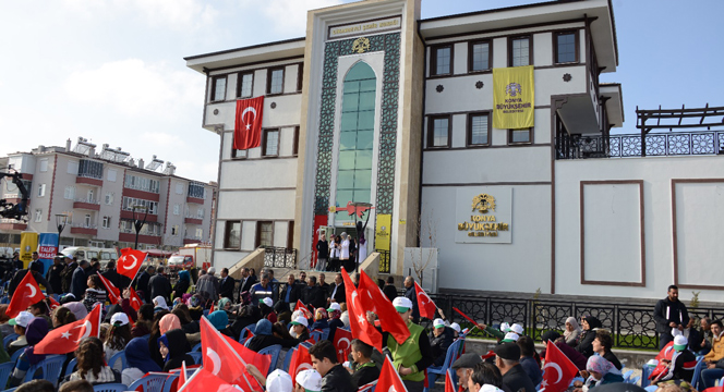 Başkan Akyürek Cihanbeyli Şehir Konağı'nın Açılışını Yaptı