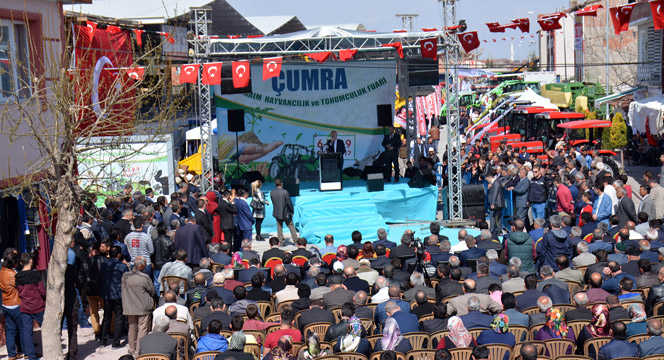 Çumra Tarım Fuarı Açıldı
