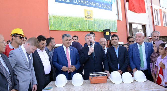Büyükşehir'den Ereğli'de Yatırım Atağı