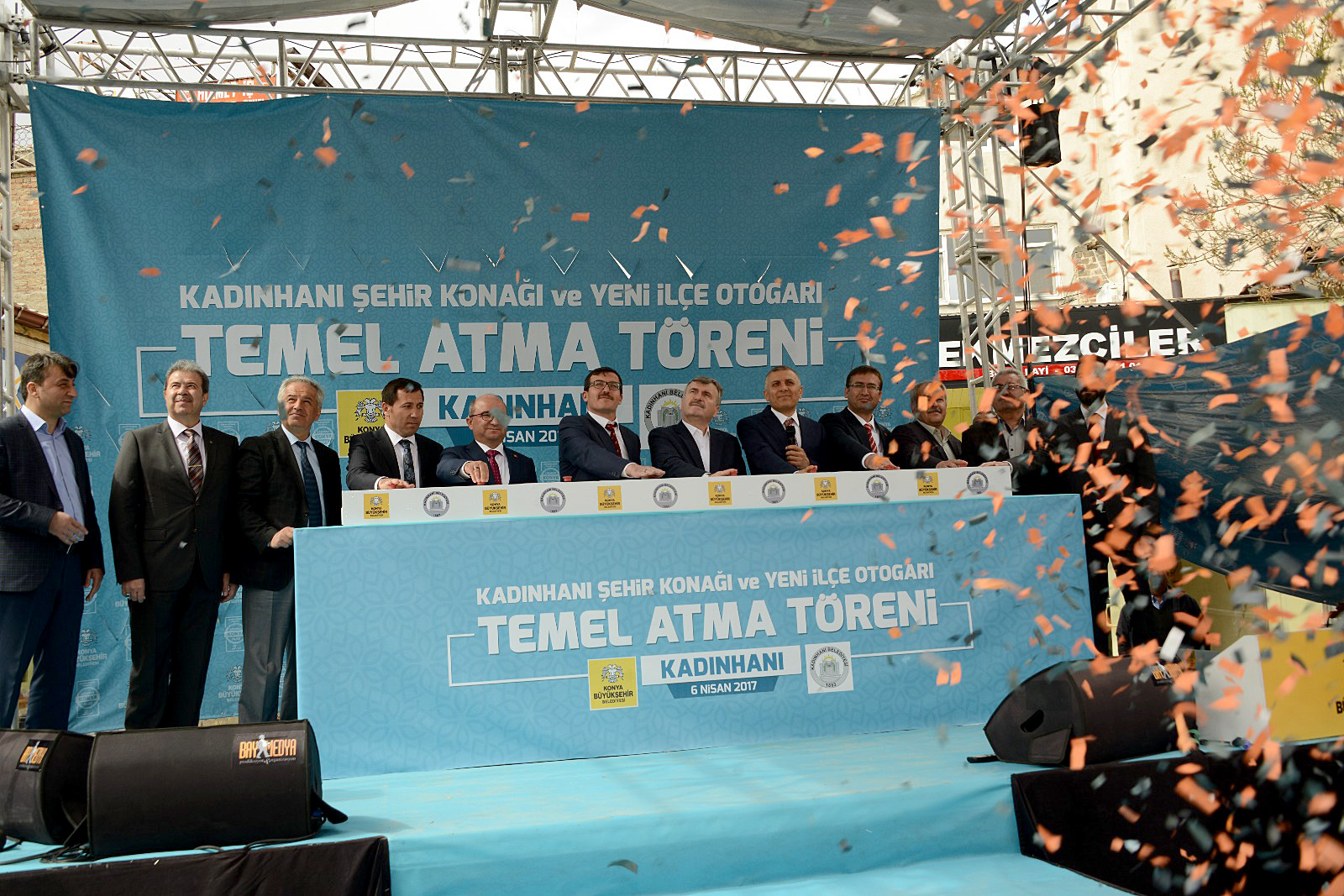 Kadınhanı İlçesi'nde 2 Önemli Yatırımın Temeli Atıldı