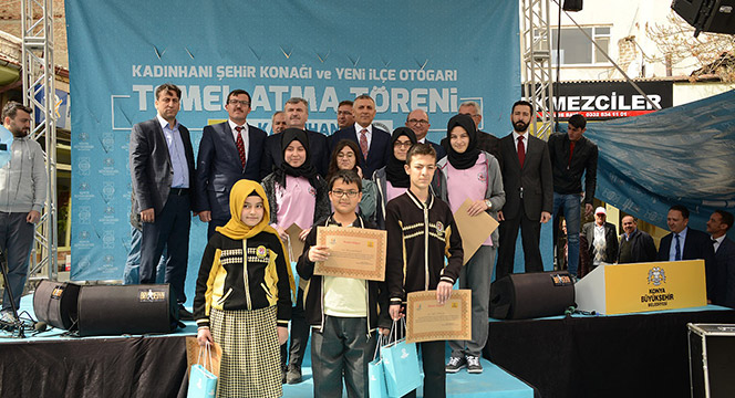 Kadınhanı İlçesi'nde 2 Önemli Yatırımın Temeli Atıldı