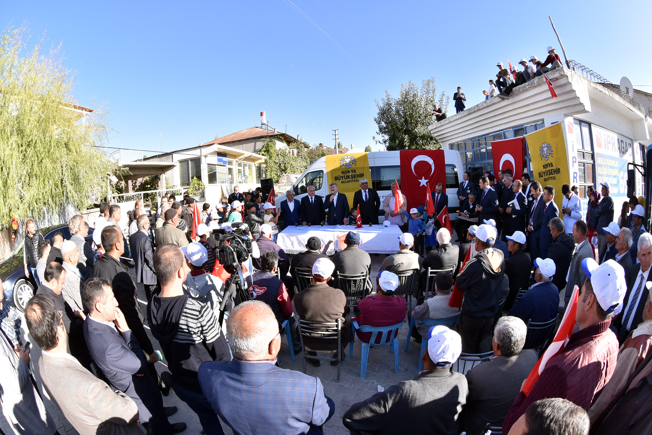 Güneysınır'da Büyükşehir Yatırımları Tam Hız Devam Ediyor