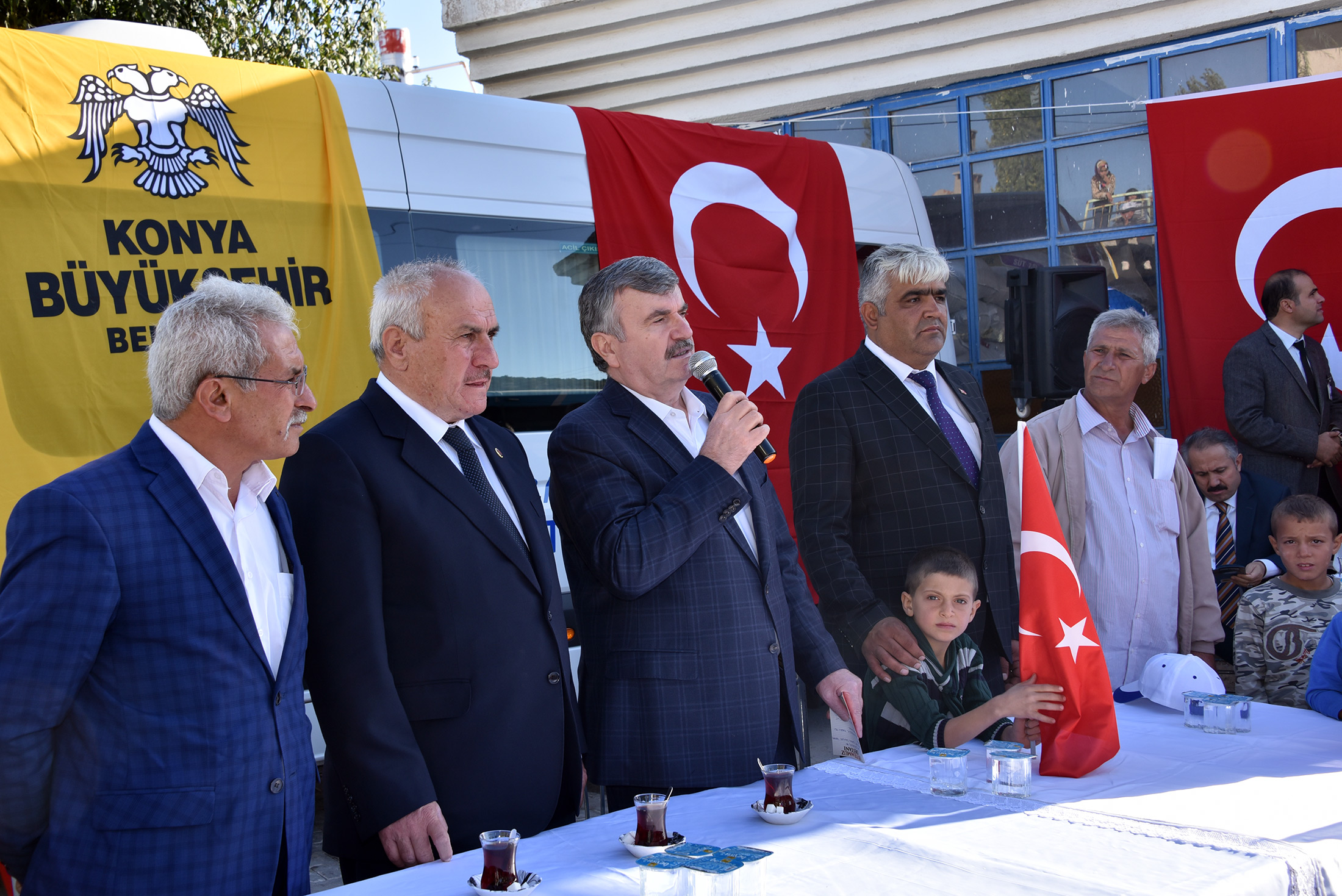 Güneysınır'da Büyükşehir Yatırımları Tam Hız Devam Ediyor