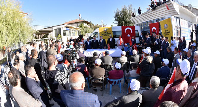 Güneysınır'da Büyükşehir Yatırımları Tam Hız Devam Ediyor