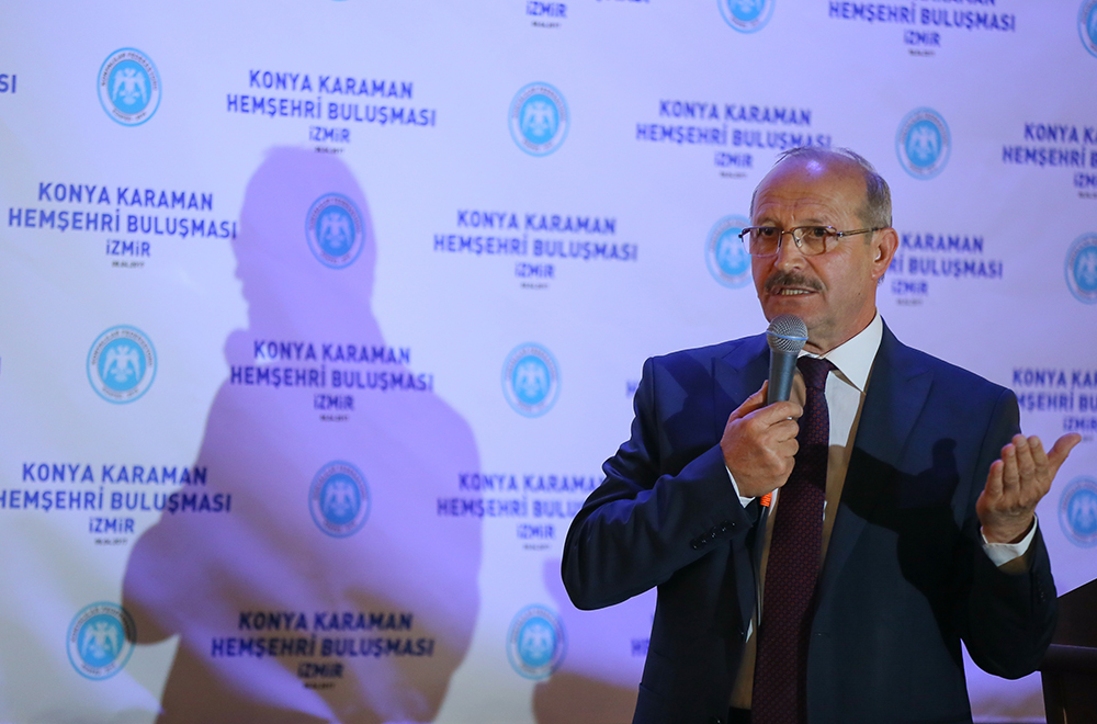 Konya-Karaman Hemşehri Buluşması İzmir'de Yapıldı