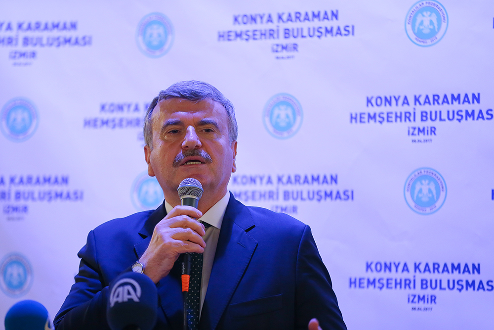 Konya-Karaman Hemşehri Buluşması İzmir'de Yapıldı
