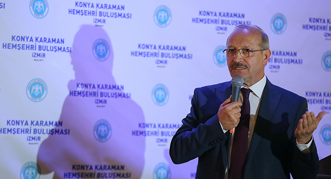 Konya-Karaman Hemşehri Buluşması İzmir'de Yapıldı