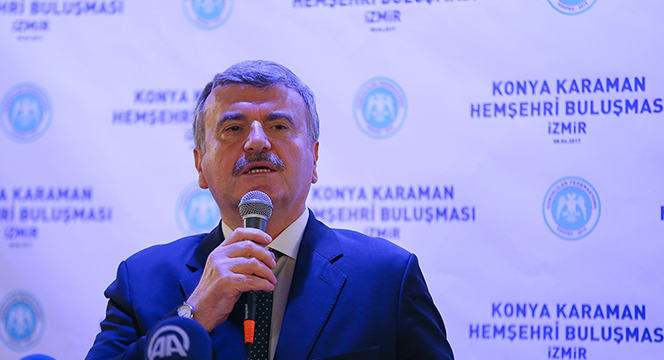Konya-Karaman Hemşehri Buluşması İzmir'de Yapıldı
