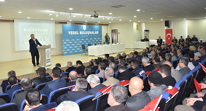Kadınhanı'nda Büyükşehir Yatırımları Tam Hız Devam Ediyor