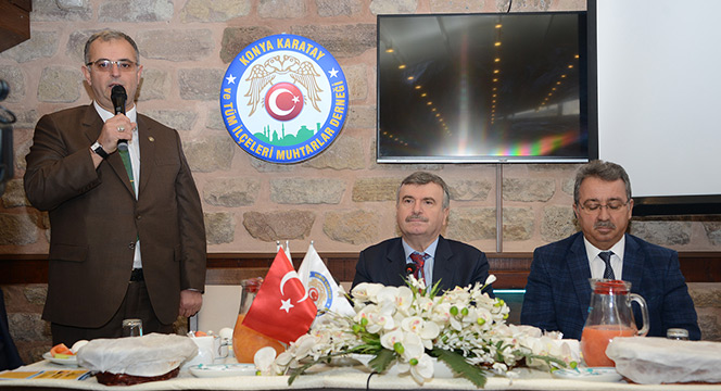 Başkan Akyürek Karataylı Muhtarlarla Buluştu