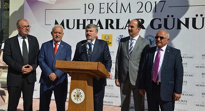Muhtarlar Halkımızla Bütünleşen Bir Anlayışı Temsil Ediyor