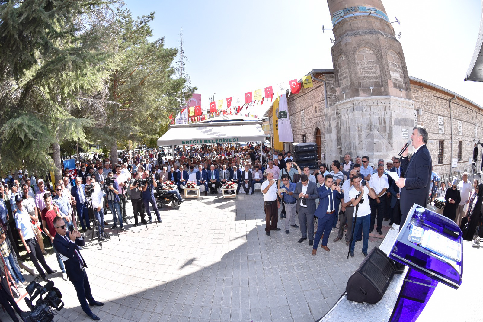 Ereğli Rüstem Paşa Kervansarayı Restorasyonu Başladı