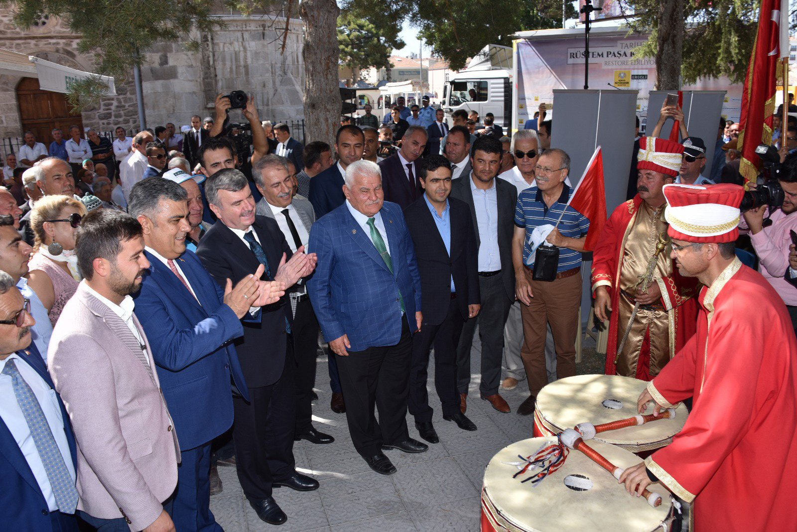Ereğli Rüstem Paşa Kervansarayı Restorasyonu Başladı