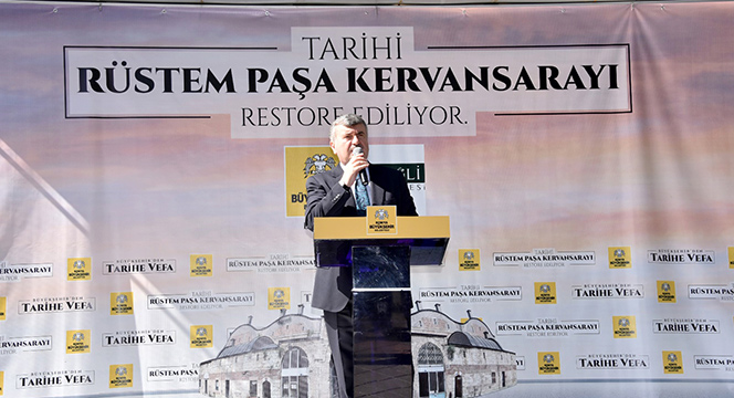 Ereğli Rüstem Paşa Kervansarayı Restorasyonu Başladı