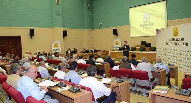 Muhtarlara Değerlerimiz ve Etkili İletişim Eğitim Semineri 