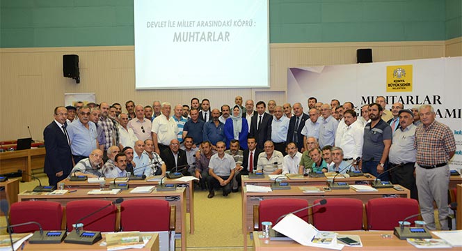Muhtarlara Değerlerimiz ve Etkili İletişim Eğitim Semineri 