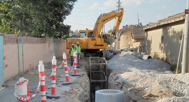 Altınekin'e 7 Milyonluk Kanalizasyon Yatırımı