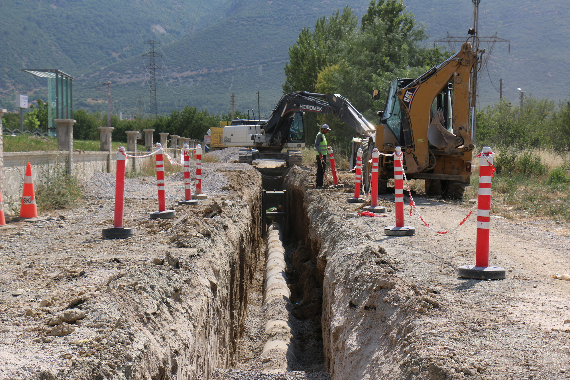 2016'da 1.427 KM Su ve Kanalizasyon Şebekesi