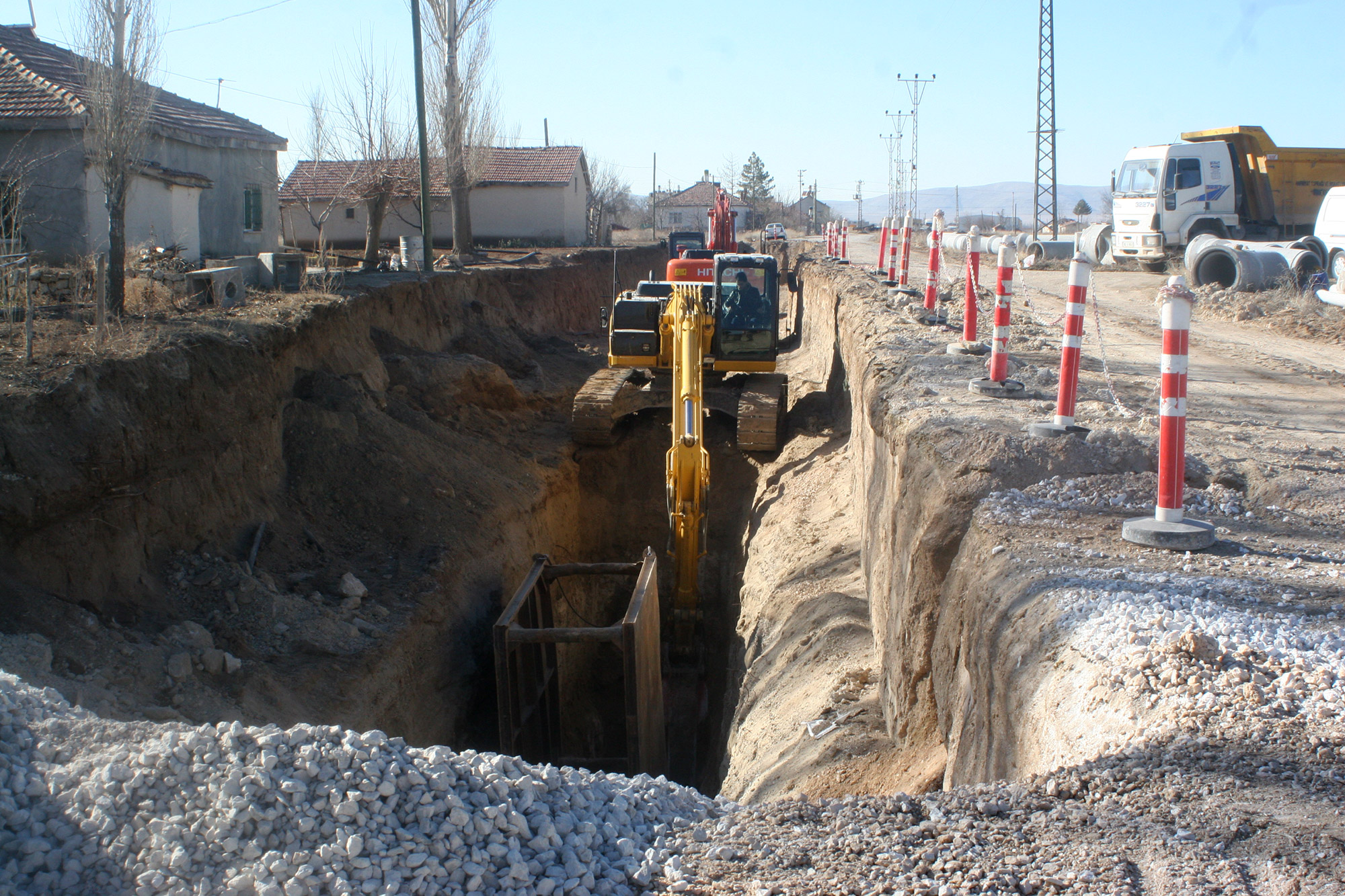 2016'da 1.427 KM Su ve Kanalizasyon Şebekesi
