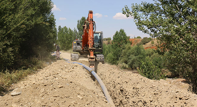 2016'da 1.427 KM Su ve Kanalizasyon Şebekesi