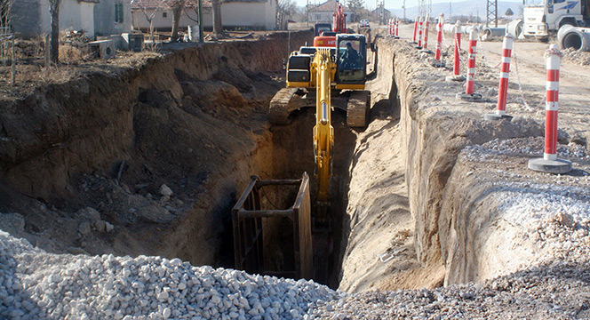 Karapınar'a 6,5 Milyonluk Kanalizasyon Yatırımı