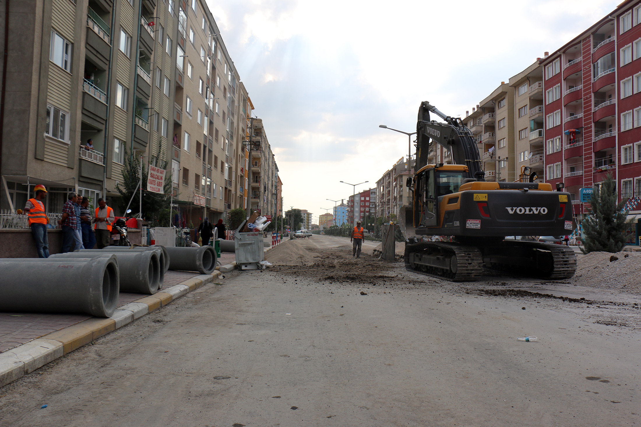 Dokuz Ayda 19 İlçeye 227,5 KM Kanalizasyon Şebekesi
