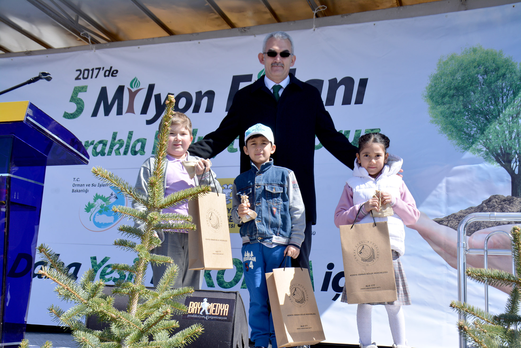 5 Milyon Fidan Toprakla Buluştu