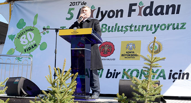 5 Milyon Fidan Toprakla Buluştu
