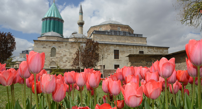 Konya'da 'Lale Mevsimi' Bir Başkadır