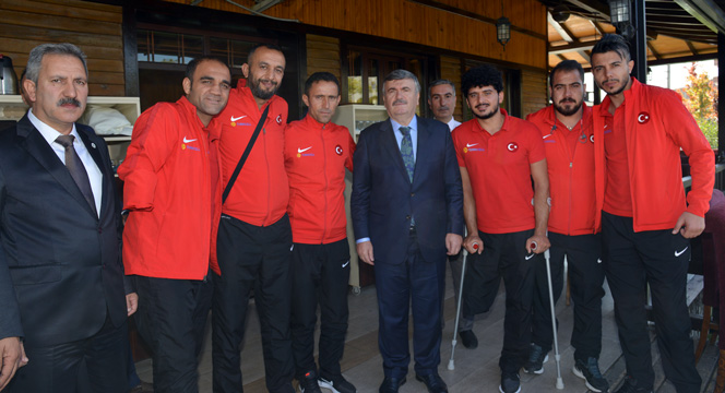 Konya Ampute Futbol Milli Takımını Ağırladı