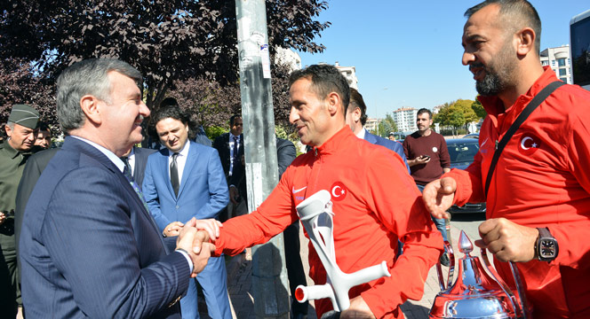 Konya Ampute Futbol Milli Takımını Ağırladı