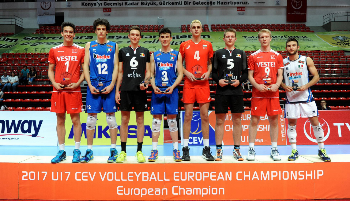 17 Yaş Altı Erkekler Avrupa Voleybol Şampiyonası Tamamlandı
