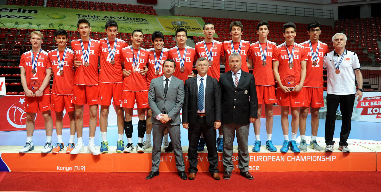 17 Yaş Altı Erkekler Avrupa Voleybol Şampiyonası Tamamlandı
