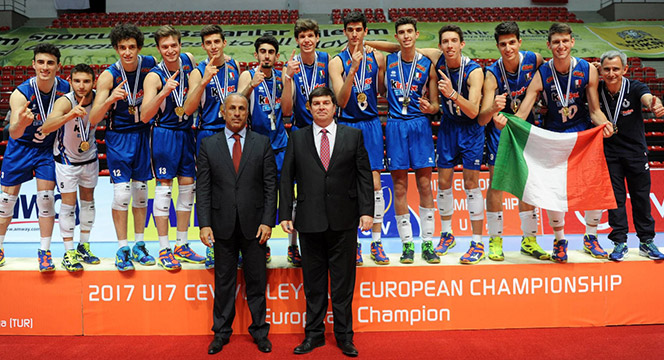 17 Yaş Altı Erkekler Avrupa Voleybol Şampiyonası Tamamlandı
